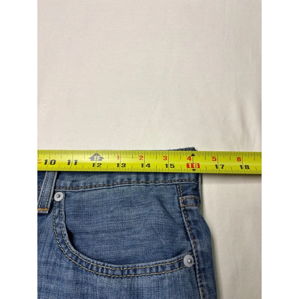 Levi 527 Slim Bootcut Jeans Mens W32 L36 Medium Wash Blue Denim 05527-0175
